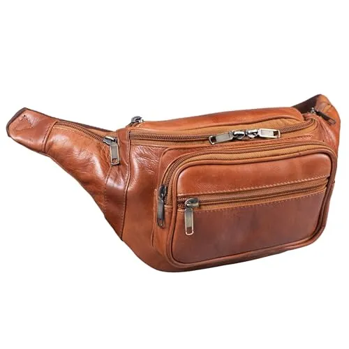 STILORD Maverick Leder Bauchtasche - Hochwertige Gürteltasche für Damen und Herren, ideal für Reisen und Festivals mit cleveren Verstaufunktionen
