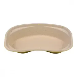 Nierenschale Pappe 48x150x255 mm grau