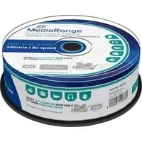 MediaRange MR474 DVD+R Double Layer 8,5GB - 25 bedruckbare Rohlinge mit 8-facher Schreibgeschwindigkeit für perfekte Kompatibilität