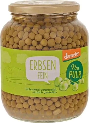 Erbsen Demeter 1 x 680 g von nur puur