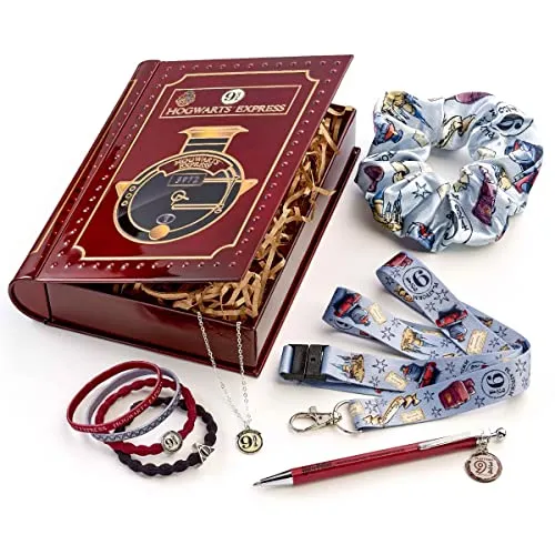 Harry Potter - Hogwarts Express - Box Cadeau - Schmuck 5 Teile