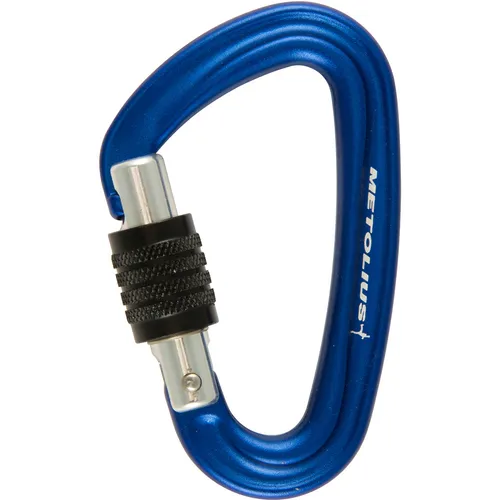 Metolius Bravo Lock Karabiner (Größe One Size, blau)