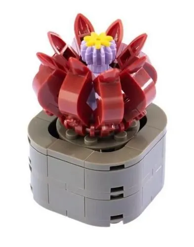 Mini Blumen Bausatz 69 Teile Kunstblumen Deko 0508