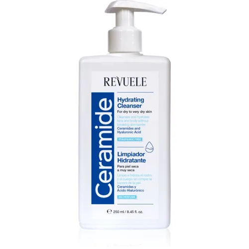 Revuele Ceramide Hydrating Cleanser Waschgel für Gesicht und Körper für trockene und sehr trockene Haut 250 ml
