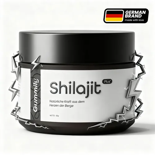 Himalayan Shilajit - Premium Harz (Salajeet, Mumijo, Mumla) - 50 g - 50 Portionen - Natürliches Mineralharz aus dem Himalaya - Gummily