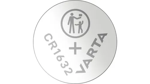 VARTA CR 1632 Lithium-Knopfzelle 3V - Hochleistungsbatterie mit 70% mehr Energie, ideal für Smart-Home-Geräte und langlebig bis zu 10 Jahre