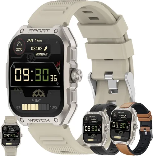 SGDDFIT Smartwatch mit AMOLED Display und GPS-Funktion