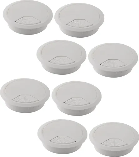20er Pack Kabeldurchführung Schreibtisch 60mm