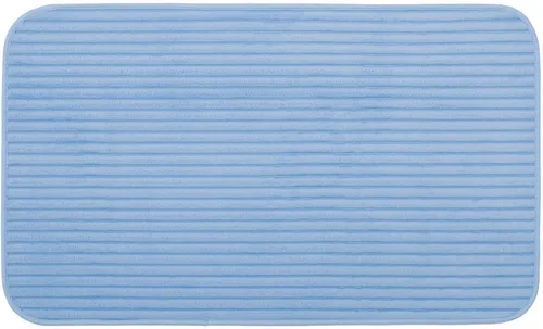 Gözze Badematte Berlin - Moderne Badematte in Cord Optik, rutschhemmend und fußbodenheizungsgeeignet, aus 100% Polyester für optimalen Komfort im Badezimmer.