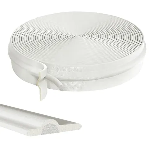 prota Fenster Dichtungsband Selbstklebend Fensterdichtung, 6M Zugluftstopper Türdichtungen, Dichtungsband für Türen Fenster Fensterabdichtung Abdichtung Zugluft