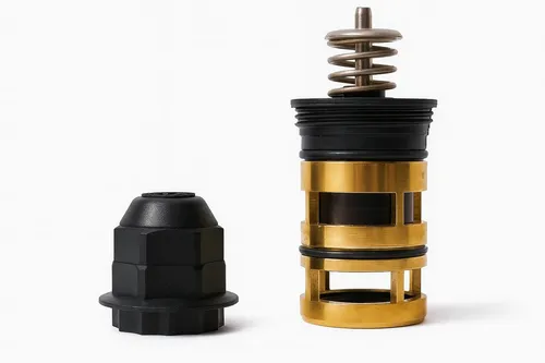 Honeywell Messing Ventileinsatz VCZZ6000 - Thermostate, hochwertiger Messing Ventileinsatz für langlebige und präzise Heizungssteuerung, passend für zahlreiche Heizgeräte.