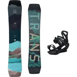 Trans Snowboard Set Premium Team 155 cm + Sonic L Bindung in blau von TRANS