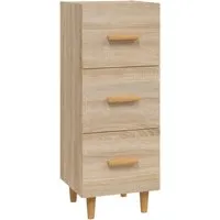 vidaXL Sideboard Sonoma-Eiche