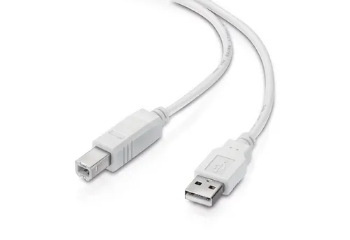 conecto USB 2.0 Kabel Druckerkabel - USB A auf B, 1,80m, 480 MBit/s für stabile Datenübertragung und vielseitige Geräteverbindung