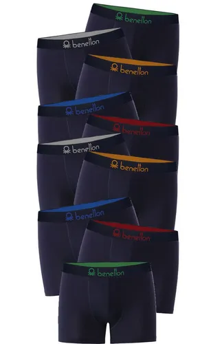 United Colors of Benetton Boxershorts, 10er Pack, Blau, XL von Benetton
