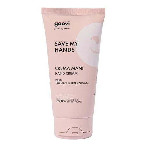 GOOVI Save My Hands Hand Cream - Handcreme für weiche, samtige Hände - Schützende & pflegende Feuchtigkeitspflege - 50ml