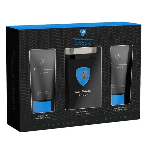 Acqua zestaw woda toaletowa spray 125ml + balsam po goleniu 100ml + 810876038430