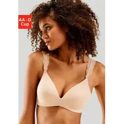 LASCANA Push-Up-BHs in Beige, Größe 90B, Damen von LASCANA 