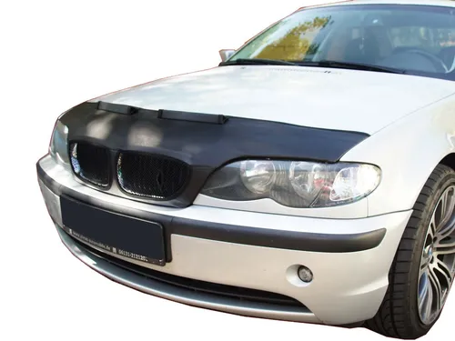 auto-bra Autoplane Steinschlagschutz für BMW 3 E46 (1998-2007) - Hochwertiger Motorhaubenschutz aus wetterbeständigem Kunstleder, schützt vor Steinschlägen und Kratzern. Verleiht Ihrem Fahrzeug ein individuelles Design und bleibt auch bei hohen Geschwindigkeiten stabil.