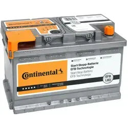 CONTINENTAL EFB 12V Starterbatterie 65 Ah 650 A