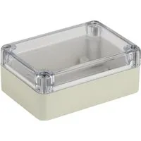 Blanko Modulgehäuse IP 65 Transparenter Deckel 83 x 58 x 33 mm