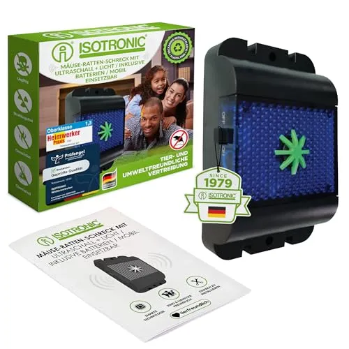 ISOTRONIC batteriebetriebener Nagetiervertreiber
