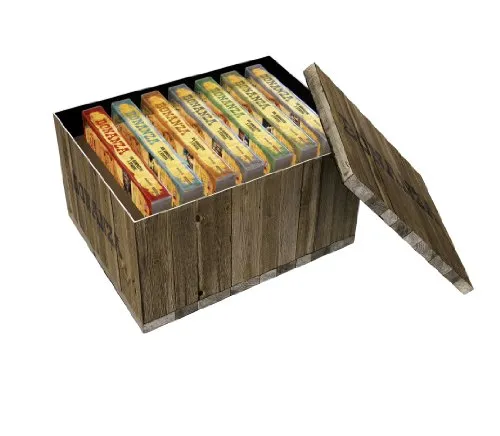Bonanza: Die kompletten Staffeln 1 bis 7 (geprägte Holzkiste) [56 DVDs]