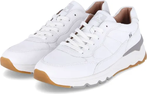 Rieker Low Sneaker Weiß 46 - Sneaker in Größe 46, aus hochwertigem Leder mit atmungsaktivem Textilinnenmaterial, ideal für den täglichen Komfort und stylische Looks.