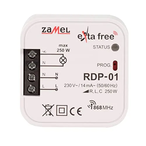 1-Kanal-Funk-Unterputzdimmer RDP-01 EXF10000021