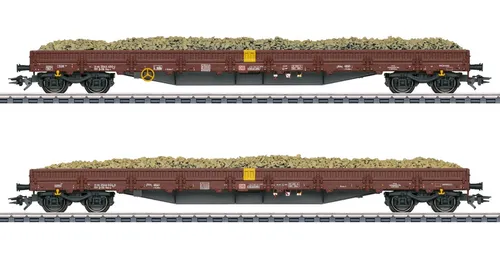 Märklin I+S 47159 Niederbordwagenset (2) Res DB AG VI 1:87(H0) NEU/OVP