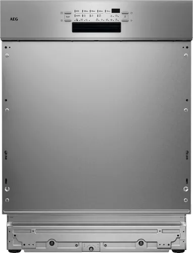 AEG GT8200A2SCM Serie 8000 Geschirrspüler – Teilintegrierbar, 40 dB, A - Hocheffiziente Reinigung mit SatelliteClean® Pro und EasyFlex Plus Körben. Spart Wasser mit nur 8,4 Litern pro Spülgang und trocknet effizient durch natürlichen Luftstrom.