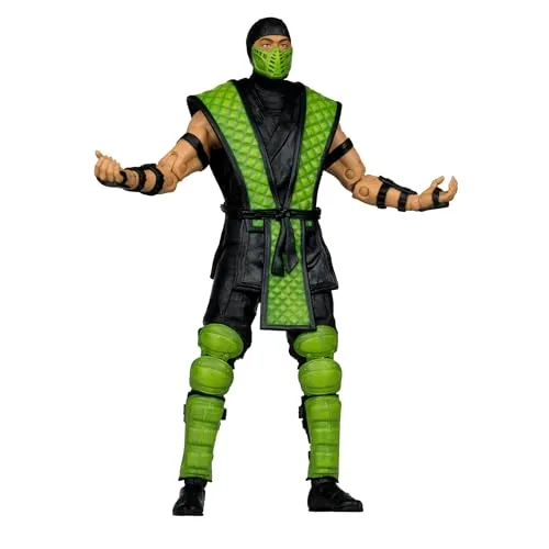 Mortal Kombat Klassiks Action Figur Reptile 18 cm - Detailreiche, bewegliche Actionfigur aus der