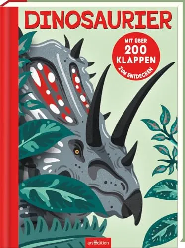 Dinosaurier: Mit über 200 Klappen zum Entdecken | Ein großformatiges Pappbilderbuch für alle Dino-Fans ab 4 Jahren