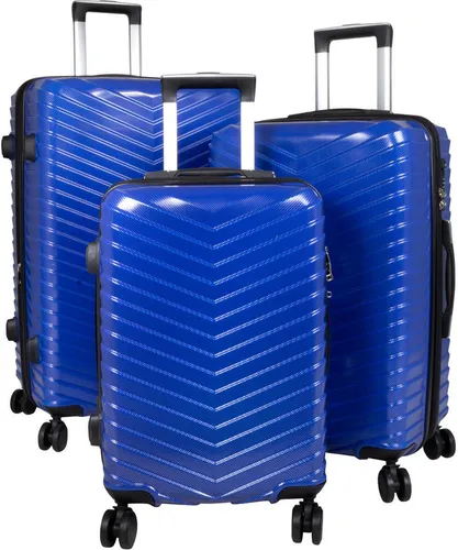 Warenhandel König Trolleyset Aligse, 3-teilig, Hartschalen Koffer