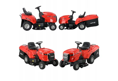 Yato Rasentraktor Aufsitzmäher, Rasentraktor 11PS / 8,2kW, 96cm, 0 cm Schnittbreite