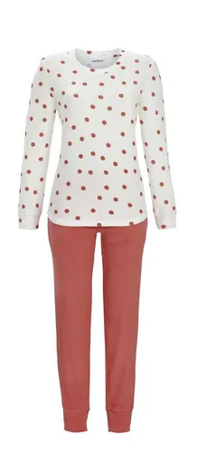 Ringella Pyjama aus Stretchfrottee mit Punktedessin