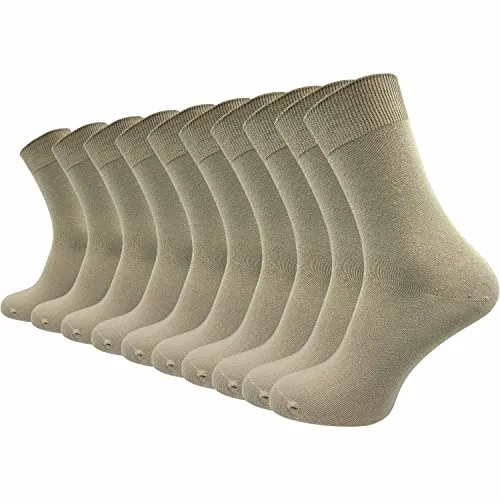 GAWILO Baumwollsocken für Damen und Herren (10 Paar) ohne Naht - Entdecken Sie den Komfort der GAWILO Socken! Aus 100% Baumwolle gefertigt, bieten sie ein angenehmes Tragegefühl ohne drückende Naht. Ideal für den täglichen Gebrauch, mit venenfreundlichem Komfortbund und verstärkten Belastungszonen.