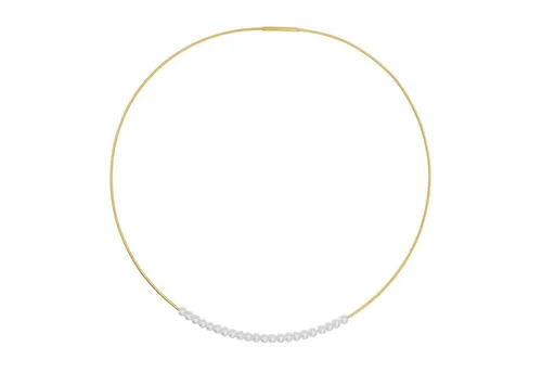 Heideman Collier Mary goldfarben (keine Angabe, inkl. Geschenkverpackung), Kette mit Perlen Frauen