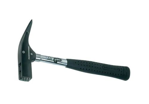 Peddinghaus Latthammer 800g - Hochwertiger Universalhammer - Hämmer: 800g Latthammer mit rauer Bahn, Magnet und verstärktem Stahlrohrstiel für optimalen Grip und Sicherheit. Ideal für präzise Arbeiten und GS-geprüft.