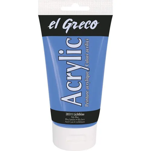 KREUL el Greco Acrylic Lichtblau 150 ml Tube