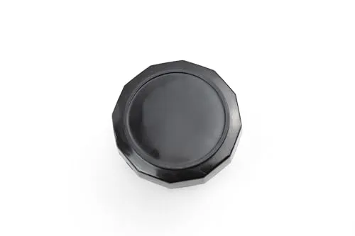 Schwarzer Tankdeckel für Kleinkraftrad, Mofa, Modell Maxi, Fox, Flexer