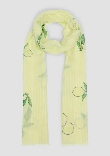 s.Oliver Schal Tuch mit Allover-Muster - Vielseitiger Schal aus feiner Webware mit raffiniertem Allover-Muster. Perfekt für Stadtbummel, Büro oder Freizeit – ein echtes Lieblingsstück, das jedes Outfit aufwertet!