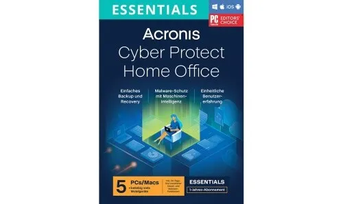 Acronis Cyber Protect Home Office Essentials, 5 Geräte