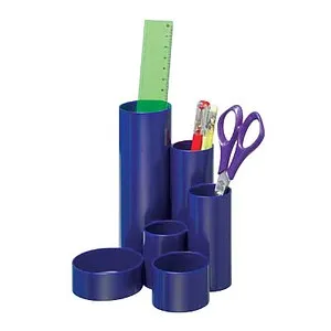 WEDO Stiftehalter Junior Butler blau ABS-Kunststoff 6 Fächer 13,5 x 12,0 x 14,8 cm