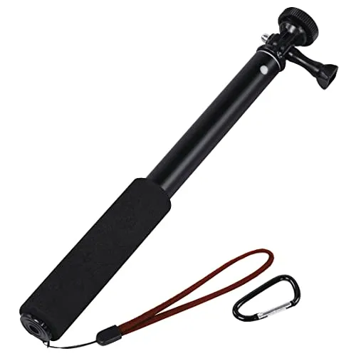 Hama SELFIE 90 Stativ für Kameras 30-90 cm - Praktisches Selfiestativ in Schwarz für kreative Aufnahmen, ideal für Selfies und Gruppenfotos.