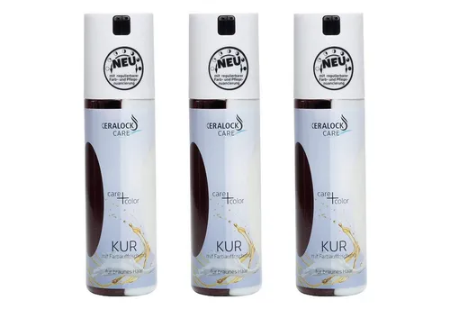 Keralock Haarkur Care + Color für braunes Haar