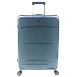 Gladiator 3500 4 Rollen Trolley 75 cm mit Dehnfalte  grau