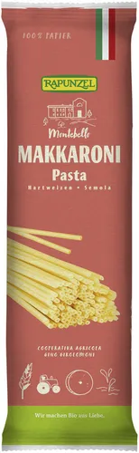 Rapunzel BIO Makkaroni Semola 500g; Bio Pasta 9,40 EUR/kg von Rapunzel