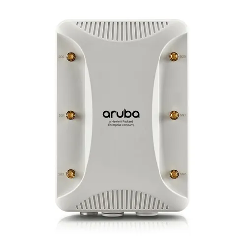 Aruba JW182A Accesspoint II mit 3 Jahren Garantie - Wireless Access Point mit 1.3 Gbps Datenrate, ideal für robuste Netzwerkumgebungen. Unterstützt PoE+ und bietet zuverlässige Leistung bei Temperaturen von -40 °C bis 60 °C.