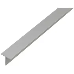 Gah - Alberts T-profil, Alu Silber Elox., Lxbxhxs 1000 X 35 X 35 X 3 Mm